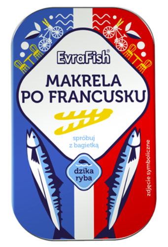 EVRA MAKRELA PO FRANCUSKU 125G na Arena.pl