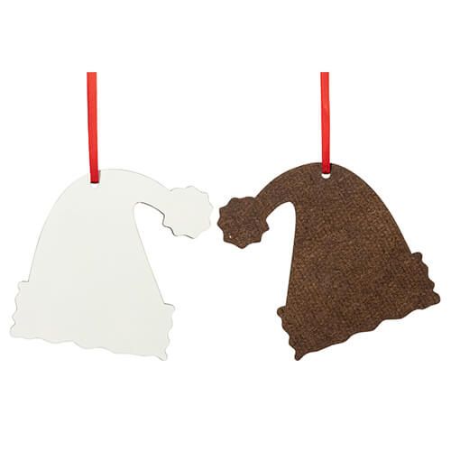 Jednostronna zawieszka z MDF-u do sublimacji - czapka św. Mikołaja na Arena.pl