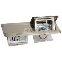 Puszka podłogowa Pop-up do wyposażenia, 6 (2x3) modułów, stal nierdzewna Legrand 054022