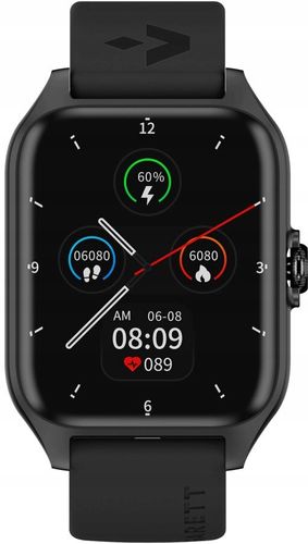 Smartwatch Garett GRC Activity 2 czarny matowy na Arena.pl