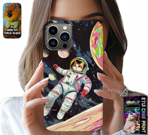 ETUI DO IPHONE 13 PRO - KOCI ASTRONAUTA KOT KOSMOS OBUDOWA CASE na Arena.pl