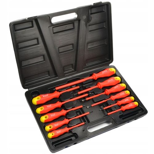 ZESTAW WKRĘTAKÓW WKRĘTAK ŚRUBOKRĘTY IZOLOWANE 11el MAGNETYCZNE na Arena.pl
