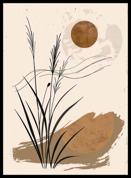Plakat 40x55cm Zachód Pustyni zdjęcie 2