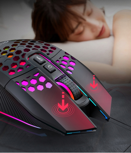 Mysza gamingowa czarna zdjęcie 3