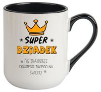 KUBEK Z NADRUKIEM ŚMIESZNY PREZENT DZIEŃ DZIADKA URODZINY IMIENINY DZIADEK