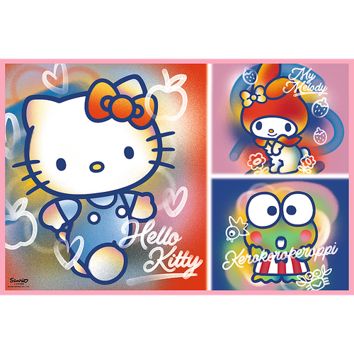 Puzzle - 2x200 - Hello Kitty i przyjaciele - Hello Kitty 13336 na Arena.pl