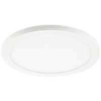 Wpust LAMPA sufitowa YORK LP-330/1C 4WH Light Prestige metalowa OPRAWA okrągła LED 24W 4000K wpuszczana biała