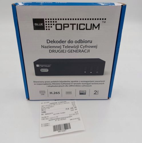 Tuner OPTICUM Blue R265 Lite Full HD DVB-T2 na Arena.pl