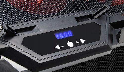 PODSTAWKA PODKŁADKA CHŁODZĄCA POD LAPTOP-A NOTEBOOK-A 12-17 WYŚWIETLACZ LED na Arena.pl