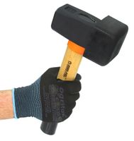 MŁOTEK BRUKARSKI 2000G /NAKŁADKA GUMOWA