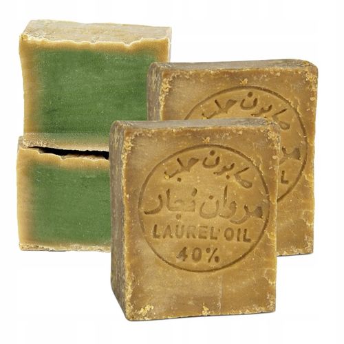 2x ORYGINALNE MYDŁO SYRYJSKIE ALEPPO Z OLIWY I 40% OLEJU LAUROWEGO PAFION na Arena.pl