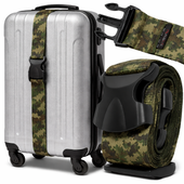 PAS ZABEZPIECZAJĄCY DO WALIZKI TORBY BAGAŻU MOCNY PASEK SPINAJĄCY NA BAGAŻ