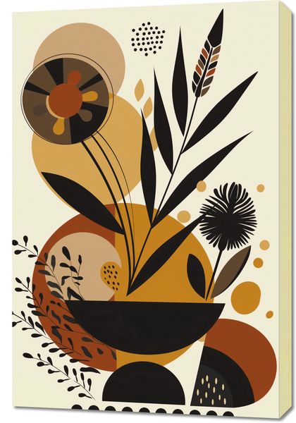 Obraz 60x90cm Ogrody Geometryczne zdjęcie 1