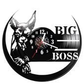 Zegar ścienny z płyty winylowej Big Boss 638.14