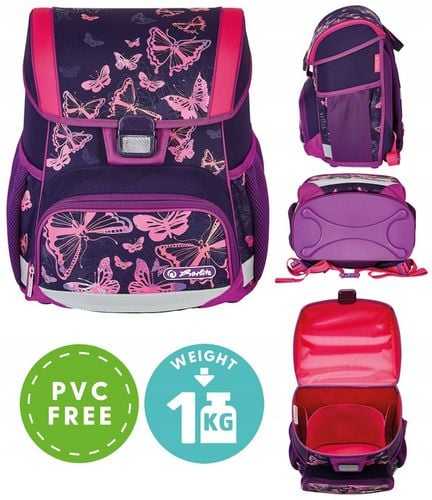 TORNISTER PLECAK SZKOLNY HERLITZ LOOP BUTTERFLIES na Arena.pl