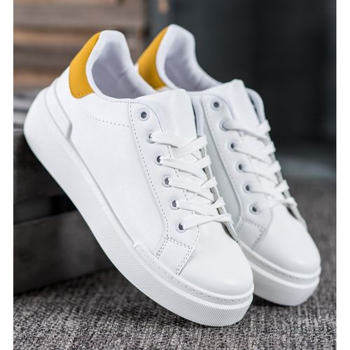 Białe Sneakersy Na Platformie r.40 na Arena.pl