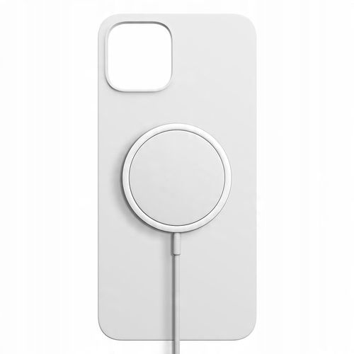 Etui na Apple iPhone 15 Plus - 3mk HARDY Silicone MagCase Silver-White na Arena.pl