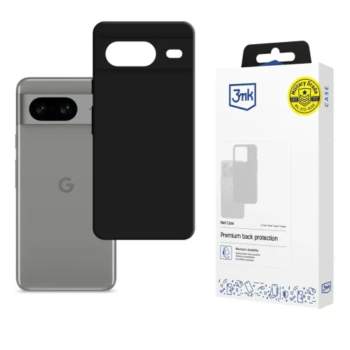 Etui 3mk Matt Case na Google Pixel 8 5G - czarne na Arena.pl