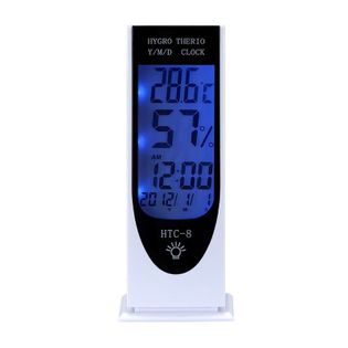 Stacja Pogodowa Termometr Cyfrowy LCD Data Alarm