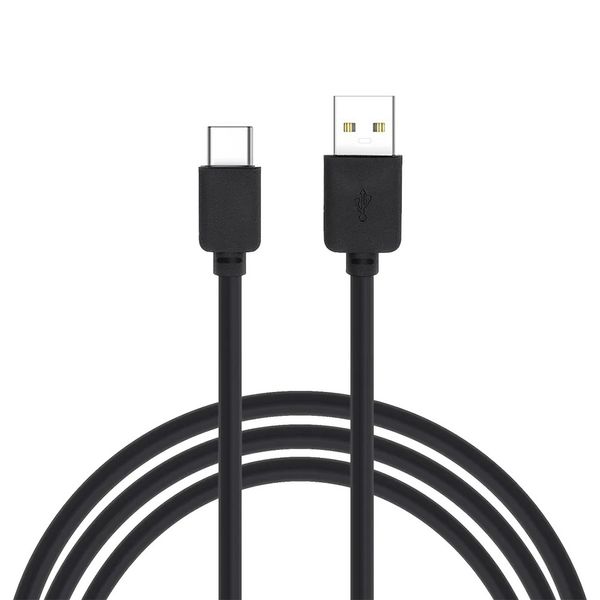 Kabel - USB na Typ C - 1 Metr CZARNY (fast charge) zdjęcie 1