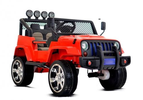 AUTO NA AKUMULATOR JEEP S2388 CZERWONY na Arena.pl