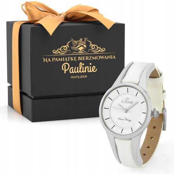 ZEGAREK G. ROSSI PAMIĄTKA BIERZMOWANIA PREZENT zdjęcie 1