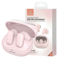 usams słuchawki bluetooth 5.3 twstd series bezprzewodowe różowy/pink