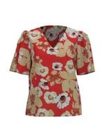 Bluzki VILA Visille kwiatowym wzorem 38