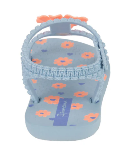 Sandałki dziewczęce buty klapki tworzywo ozdobne kwiatki Ipanema Daisy r.21 zdjęcie 4
