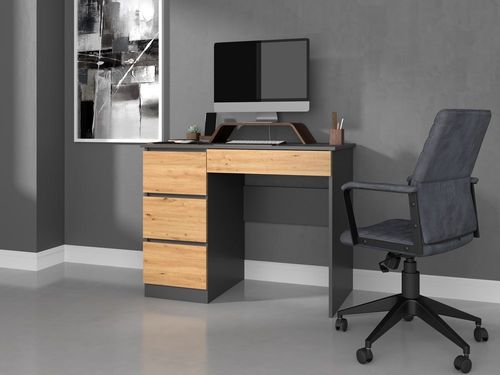 Emaga Biurko Mijas LEWE ANTRACYT ARTISAN na Arena.pl