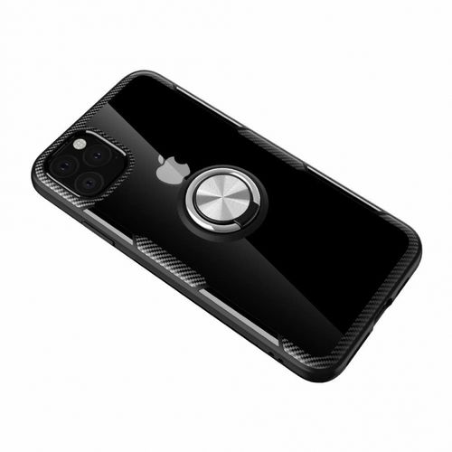 Etui Pancerne Clear Carbon Ring Iphone 11 Pro Czarne na Arena.pl