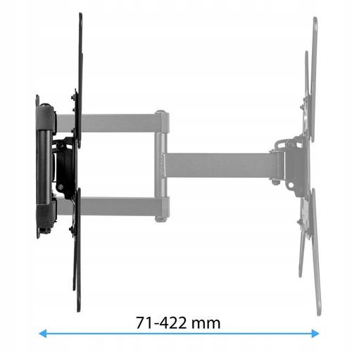 OBROTOWY UCHWYT DO TELEWIZORA TV LED LCD WIESZAK MOCNY ŚCIENNY 22-65 CALI na Arena.pl