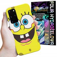 ETUI CASE DO SAMSUNG S20 PLUS - SPONGEBOB BAJKI GRY WYBÓR PLECKI + FOLIA