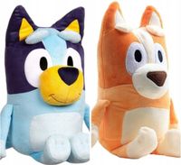 PLUSZOWA MASKOTKA NA PREZENT DLA DZIECKA 2 SZT. MASKOTKA 28CM BLUEY I BINGO