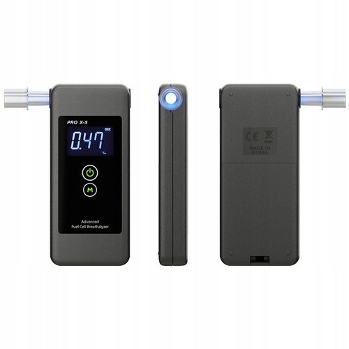 Alkomat PRO X-5 ORYGINALNY + 50 USTNIKÓW + 12 miesięcy KALIBRACJI na Arena.pl