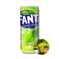 Fanta Muscat Grape japoński napój gazowany o smaku winogron 250ml