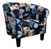 Fotel Milo TRIP2 nogi venge