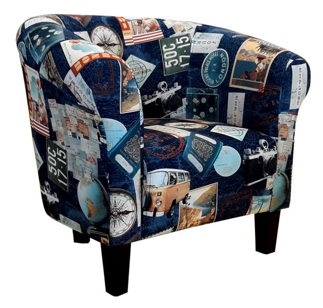 Fotel Milo TRIP2 nogi venge zdjęcie 1