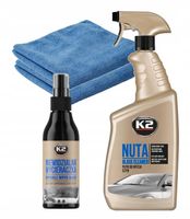 K2 VIZIO NIEWIDZIALNA WYCIERACZKA +K2 NUTA PŁYN DO MYCIA SZYB SAMOCHODOWYCH