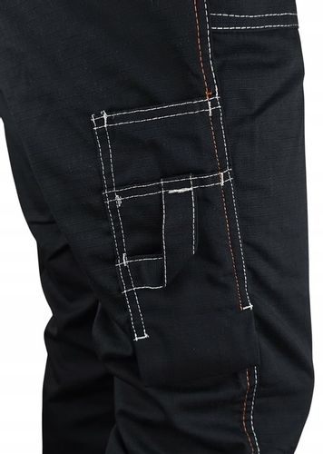 Spodnie ROBOCZE męskie BHP MOCNE ochronne WZMACNIANE RIP-STOP na rozdarcia na Arena.pl