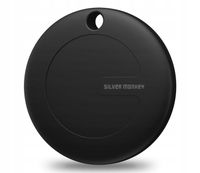 Lokalizator Silver Monkey Tag silikonowy kompatybilny z Apple Find My +etui