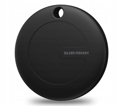Lokalizator Silver Monkey Tag silikonowy kompatybilny z Apple Find My +etui na Arena.pl