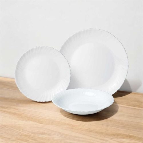KOMPLET OBIADOWY OPAL DLA 6 OSÓB 18 ELEM. KINGHOFF KH-1875 na Arena.pl