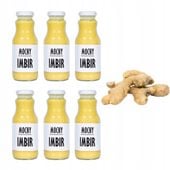 Sok z IMBIRU 6x240ml 100% bez cukru bez konserwantów imbir sok imbirowy NFC