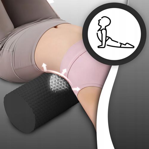 ROLLER DO MASAŻU ĆWICZEŃ ROLER CROSSFIT DUŻY 45,5x15,5CM WAŁEK na Arena.pl