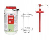 WURTH PASTA DO MYCIA RĄK BHP 4L + DOZOWNIK POMPKA UCHWYT WIESZAK