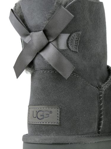 Buty UGG Mini Bailey Bow II 1016501-GREY - 40 na Arena.pl