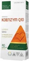 MEDICA HERBS Koenzym Q10 Ubichinon 100mg 40 kaps Wieczna młodość Ciśnienie