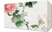 Obraz 30x20cm Tree Peony, Bijutsu Sekai Japoński Vintage do Salonu