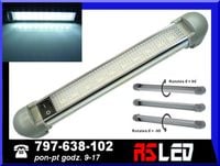 Lampa 10 LED SMD obrotowa z wł do wnętrza kabina TIR BUS Jacht 12v 24v